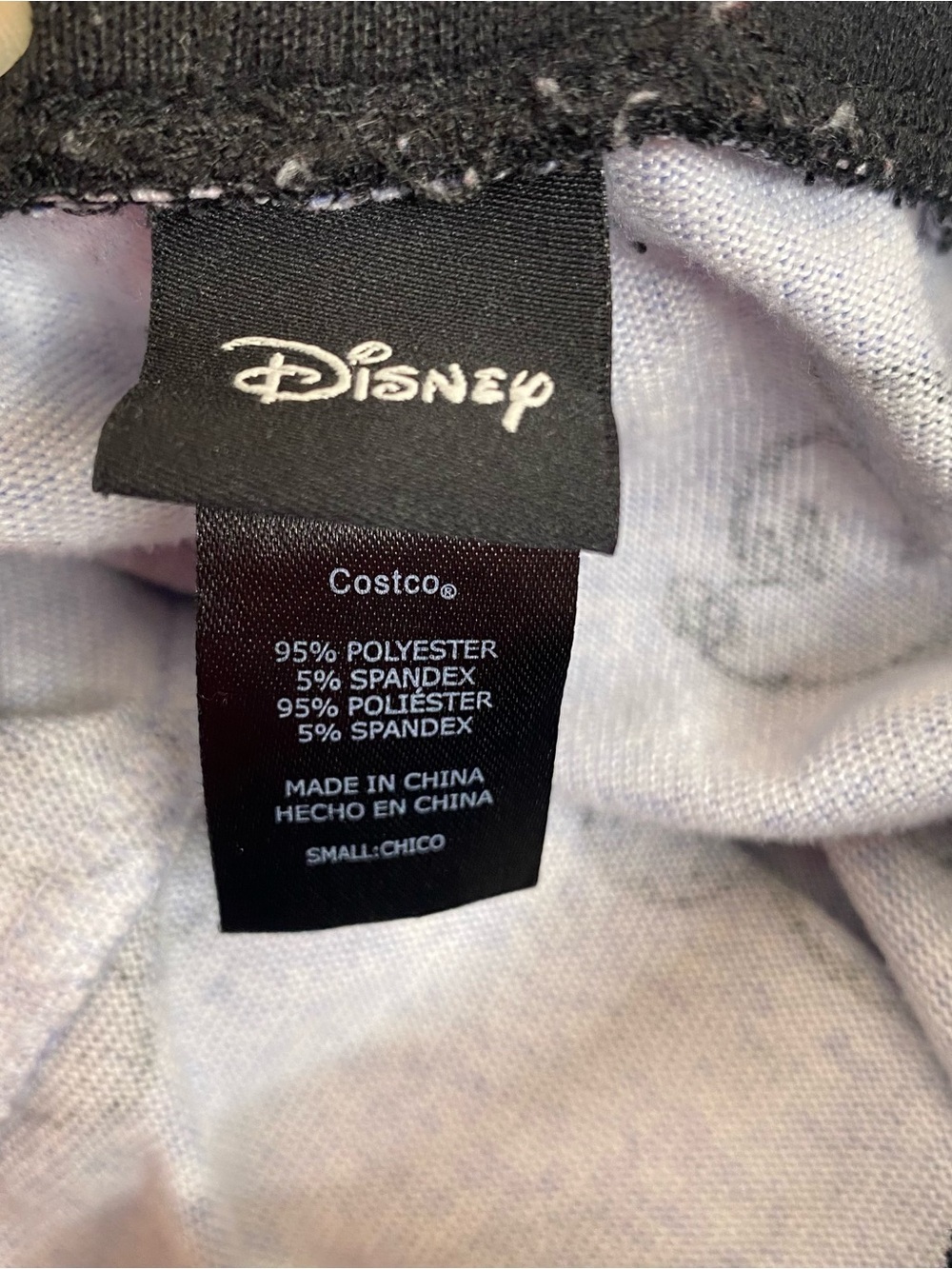 Disney Mickey Mouse Women’s 2 Piece Soft Cozy Lounge Pajama Set Blue Small - Picture 9 of 9